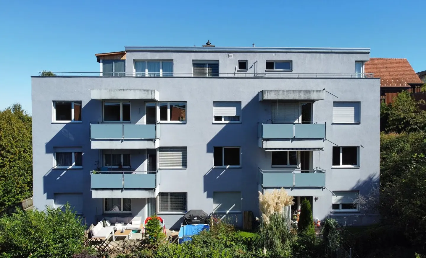 Helles Wohnen mit Blick auf den Bodensee - Foto 1 von 14
