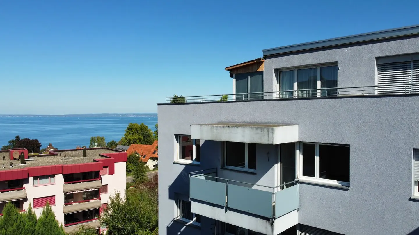 Helles Wohnen mit Blick auf den Bodensee - Foto 12 von 14