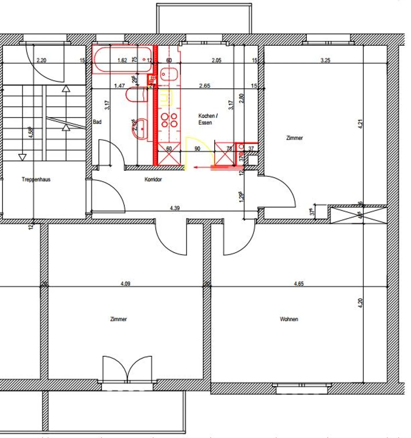Wohnen im Breitsch - charmante Wohnung an zentraler Lage - Photo 6 sur 6