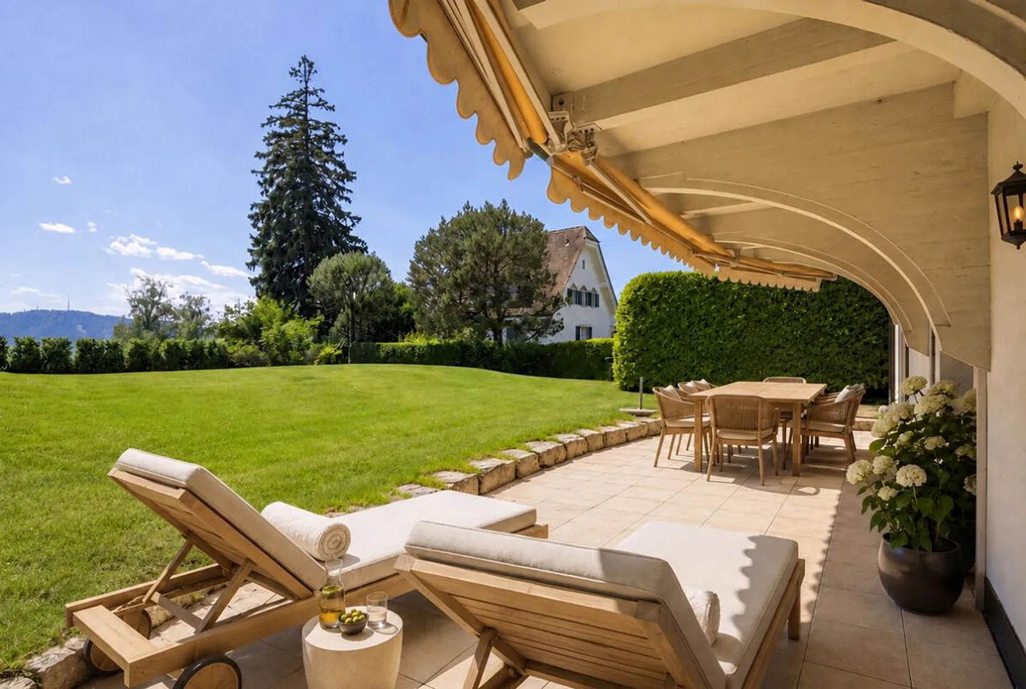 Zürichberg: ruhige Gartenwohnung mit viel Privatsphäre - Photo 1 sur 5