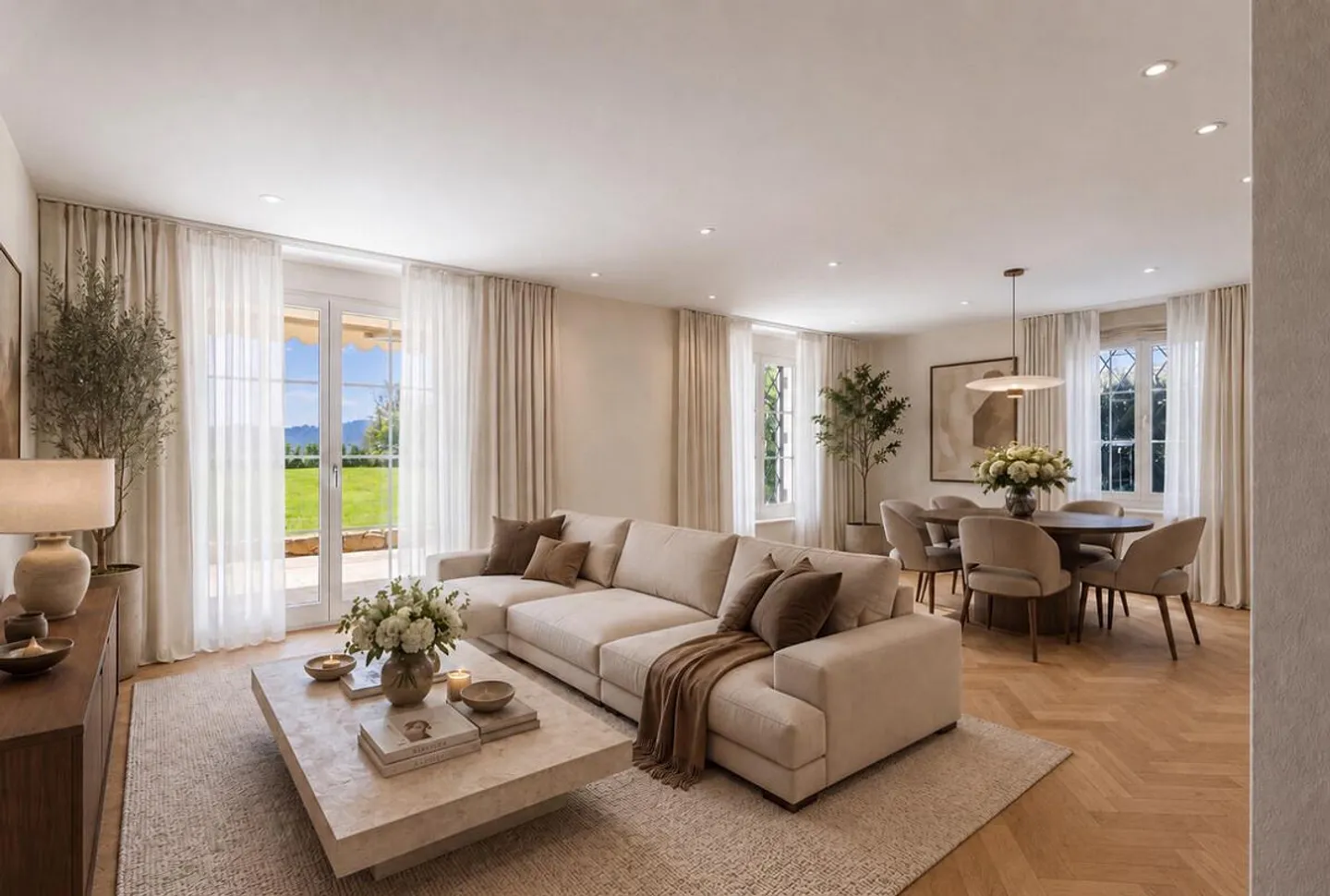 Zürichberg: ruhige Gartenwohnung mit viel Privatsphäre - Photo 3 sur 5