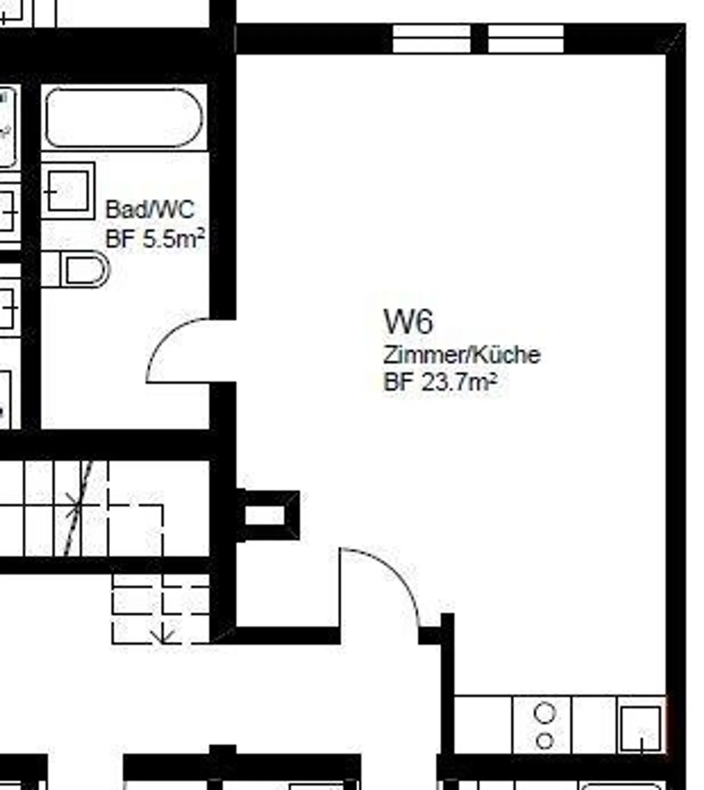 Gemütliche 1.5 Zimmer-Wohnung in Pfäffikon - Foto 5 von 5
