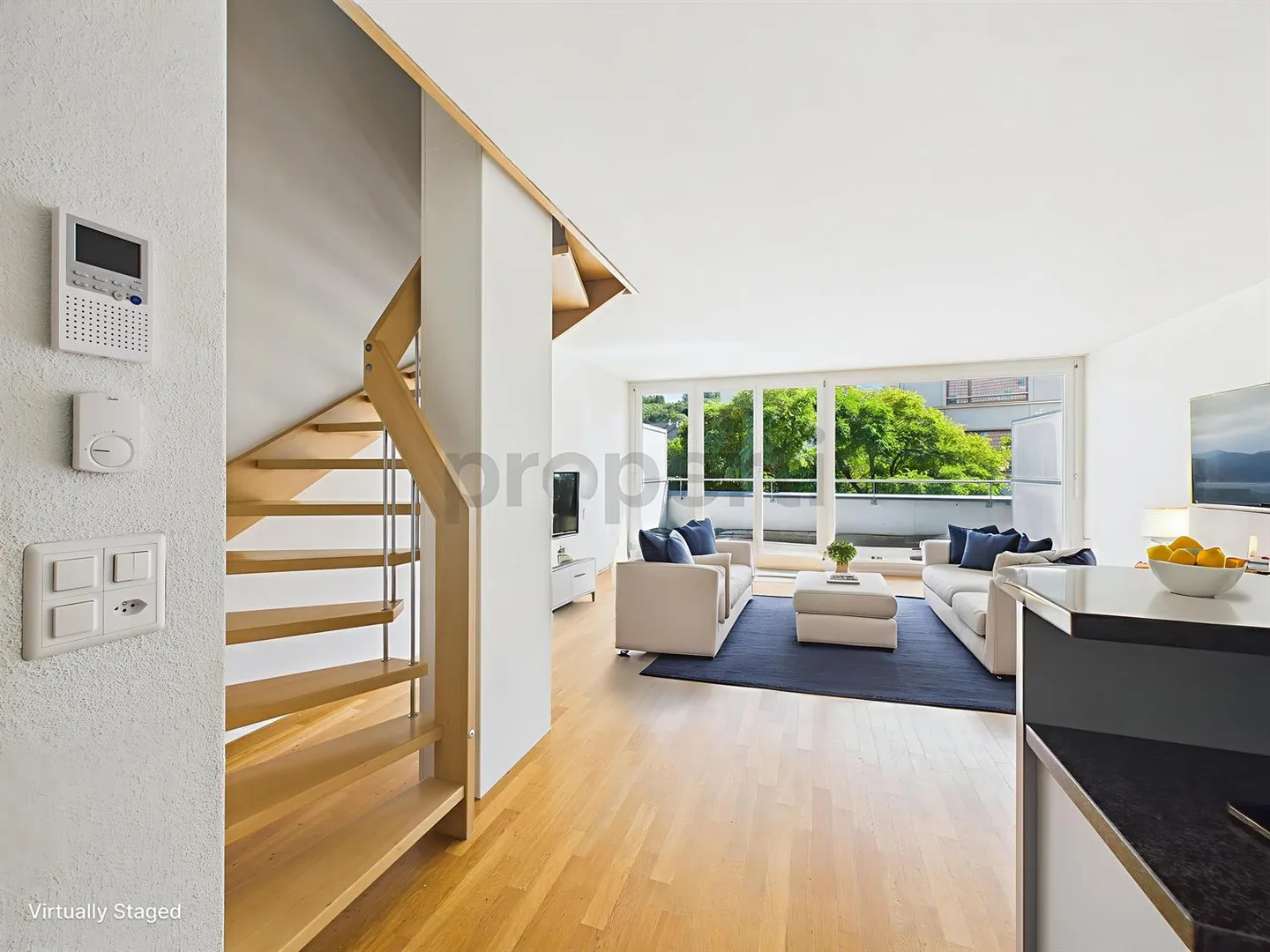 Moderne 4.5-Zimmer Maisonette mit Terrasse im Herzen von Birmensdorf ZH - Foto 1 von 12