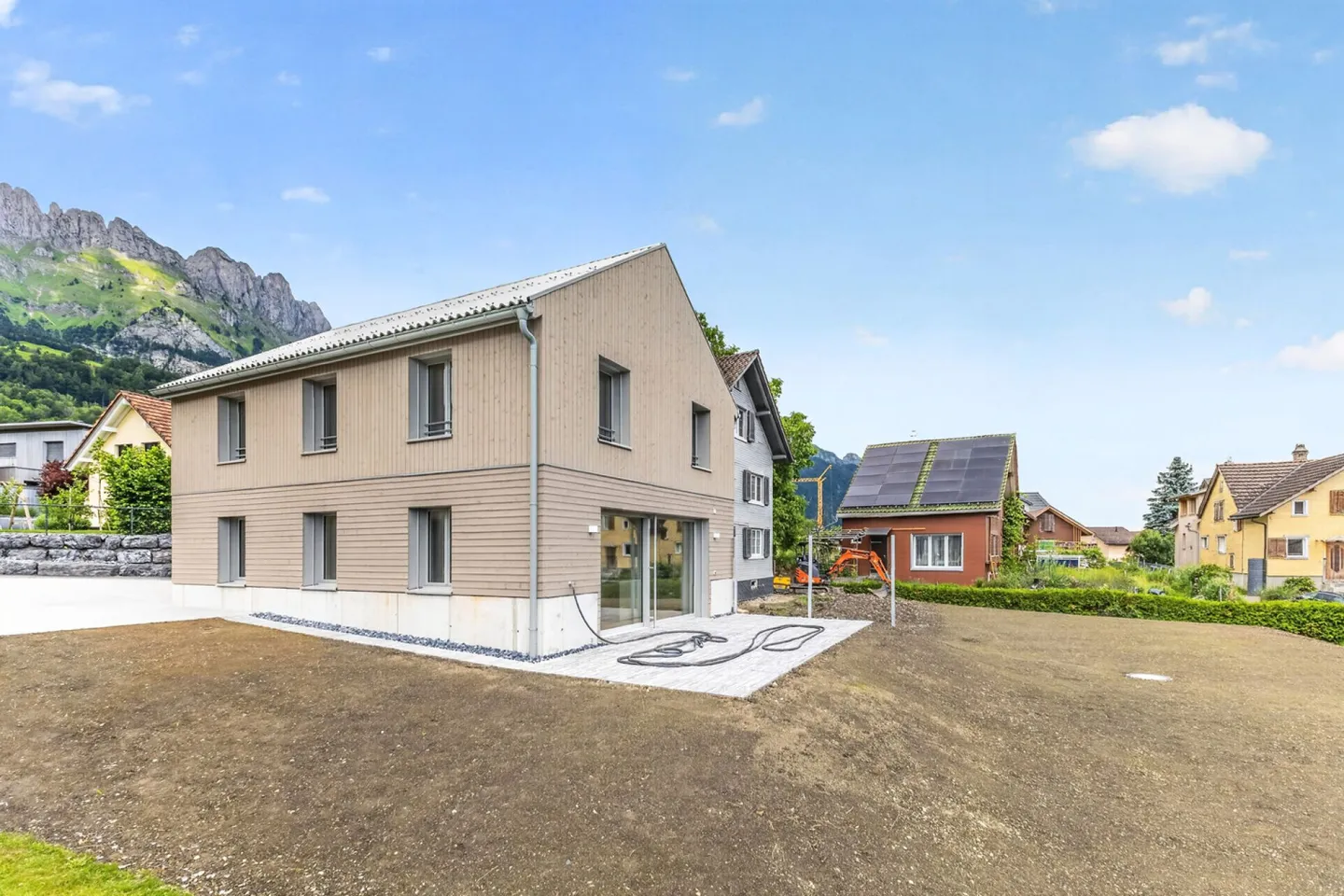 Maison individuelle neuve indépendante à Gams - 4,5 pièces de plaisir de vivre pour toute la famille - Photo 2 sur 20