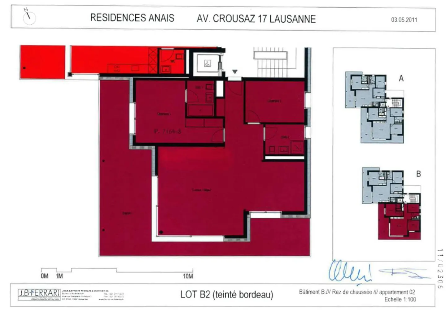 Superb 3.5-room luxury apartment with terrace and garden - Available immediately - Photo 11 of 11