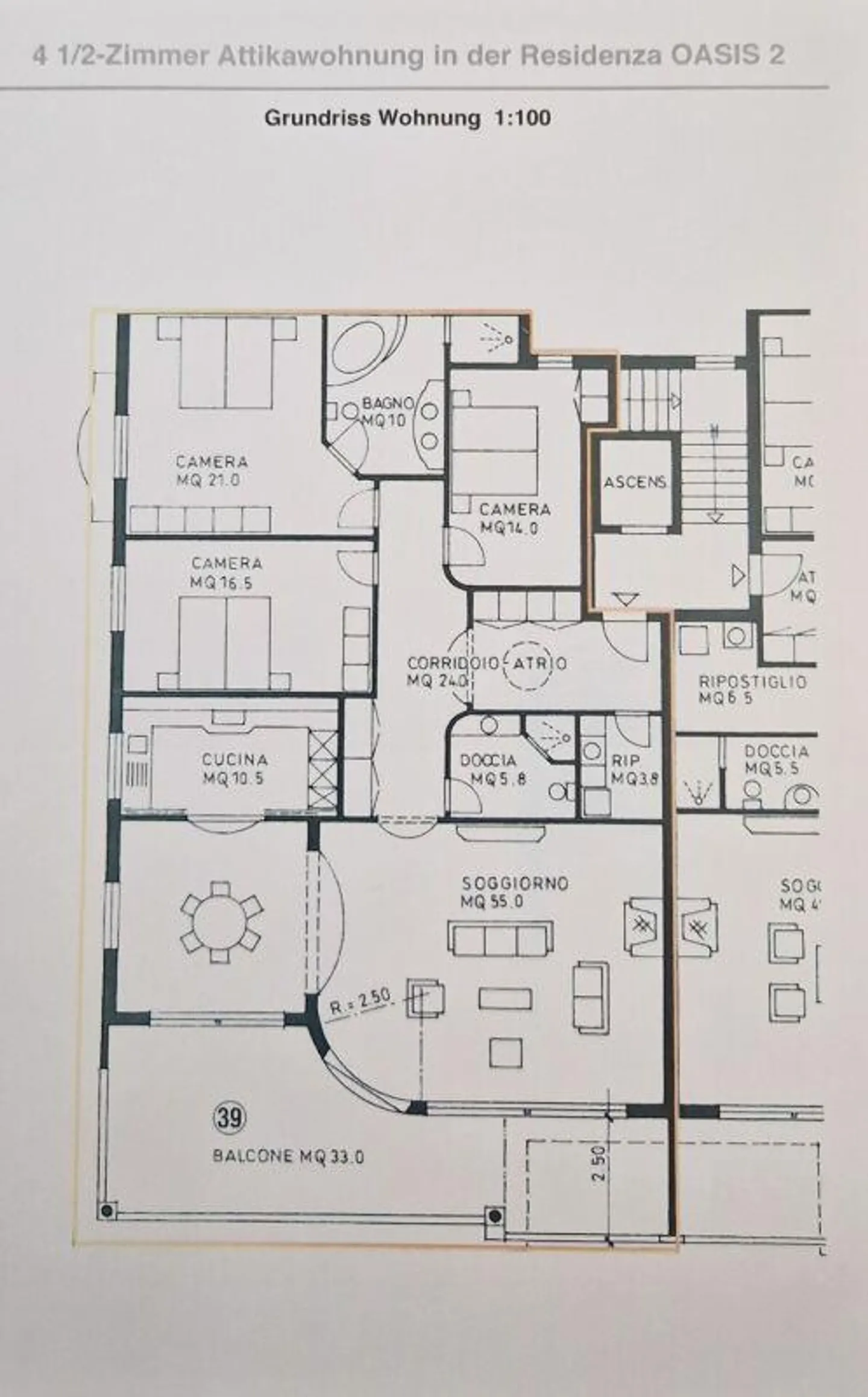 FOR SALE IN ASCONA, prestigious 4.5-room penthouse also usable as a SECONDARY RESIDENCE - Photo 26 of 26