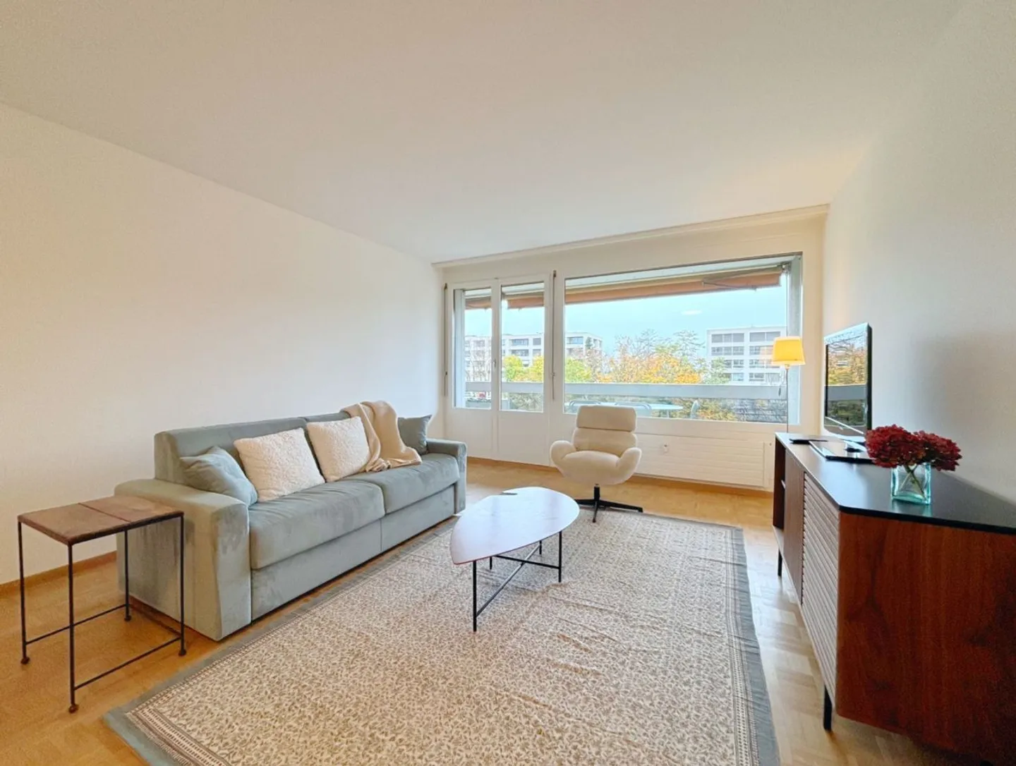 Bel appartement meublé de 3,5 pièces à Eaux-Vives - Photo 1 sur 11