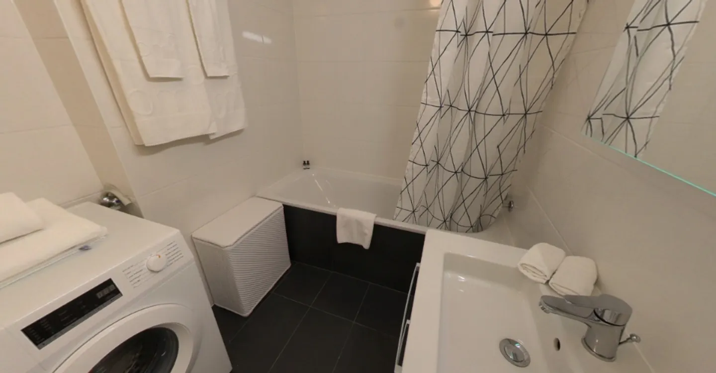 Appartement spacieux de 2 chambres meublé avec balcon et vue sur la rivière à Genève - Photo 11 sur 14
