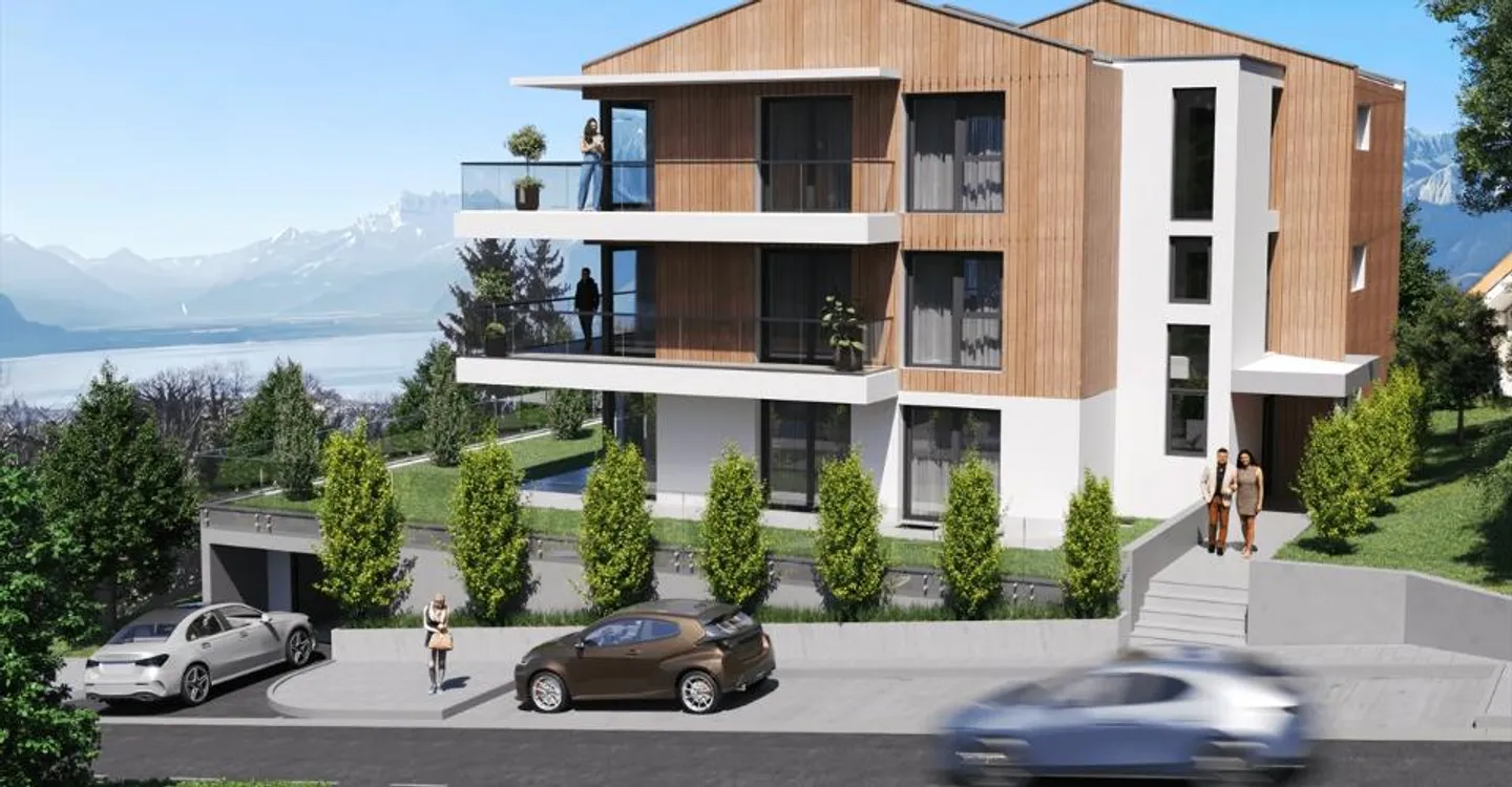 3 Appartamenti di lusso a 3 minuti da Vevey - Foto 5 di 5