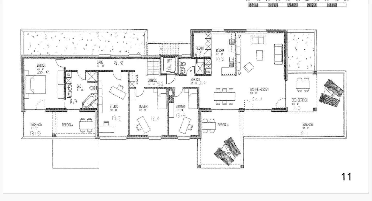 5.5 Zimmer-Attikawohnung, 3.OG an ruhiger Lage - Photo 11 sur 12