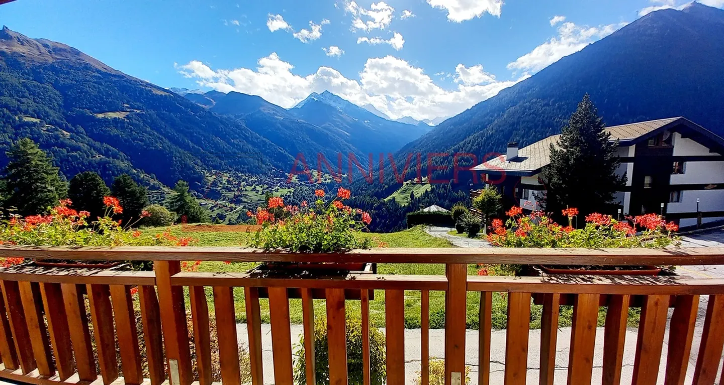 Charmant appartement 4 pièces à Grimentz avec vue imprenable - Photo 3 sur 13