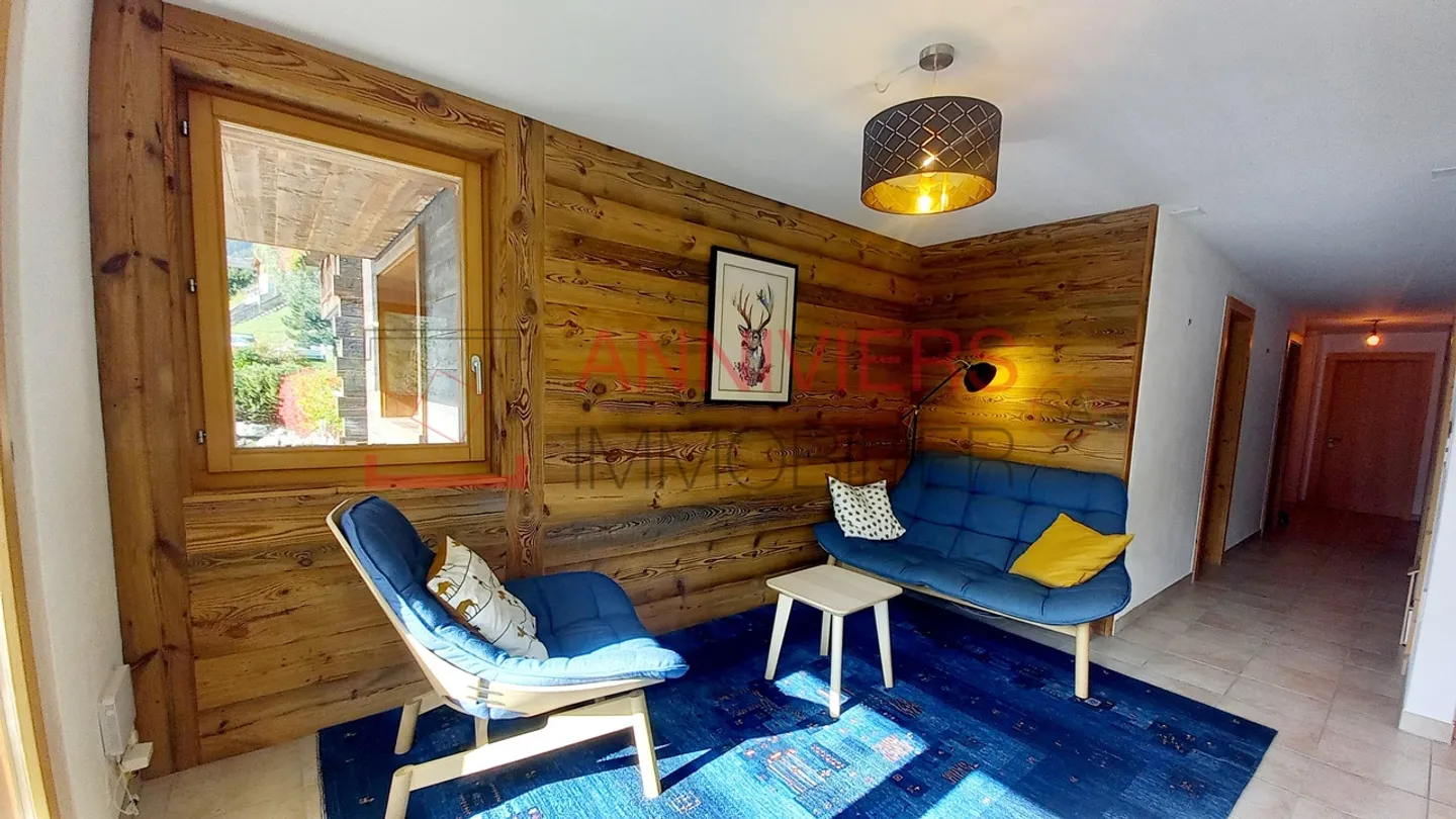 Charmant appartement 4 pièces à Grimentz avec vue imprenable - Photo 5 sur 13