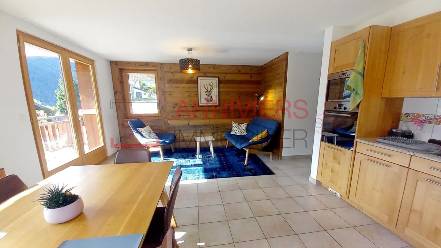 Charmant appartement 4 pièces à Grimentz avec vue imprenable - Photo 8 sur 13