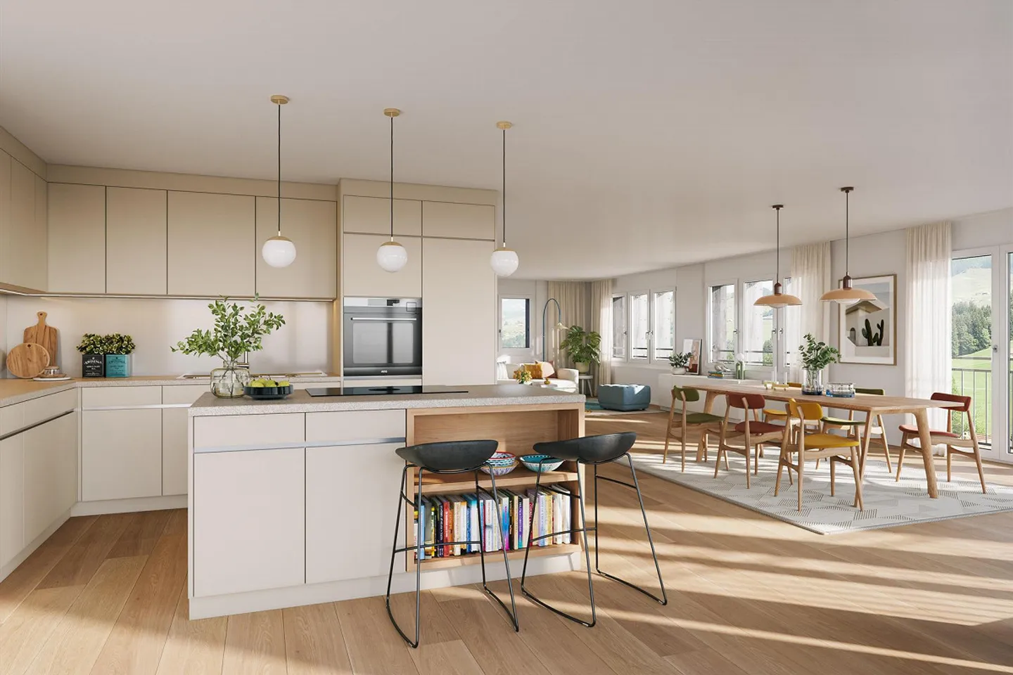 Nuovo appartamento duplex di 4,5 stanze a Waldstatt - Foto 2 di 4