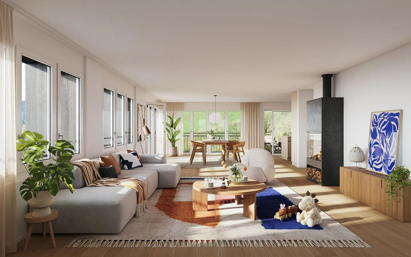 Nuovo appartamento duplex di 4,5 stanze a Waldstatt - Foto 3 di 4