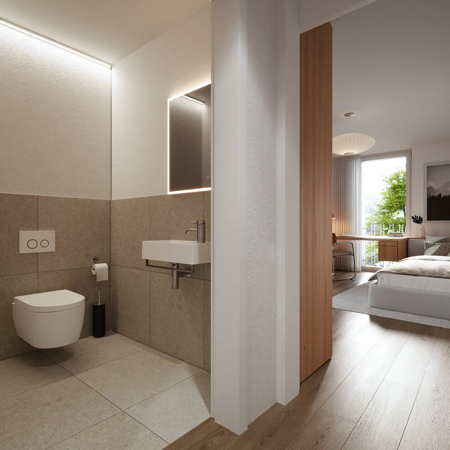 New Construction Project SATO: 3.5-Room Penthouse Apartment - Photo 8 of 8