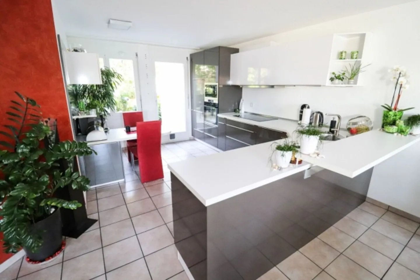 Spacious 4.5 Room Single Family Home with 60 m2 Large Terrace and Stunning View up to the Alps - Photo 6 of 16