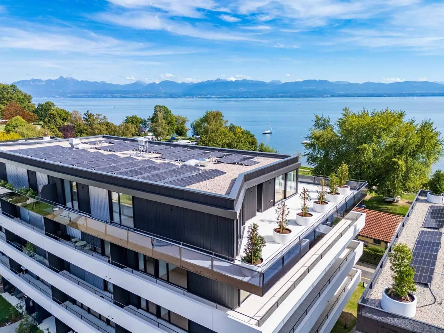 Magnificent new penthouse of 5.5 rooms  Exclusive rooftop at 360° - Photo 5 of 13
