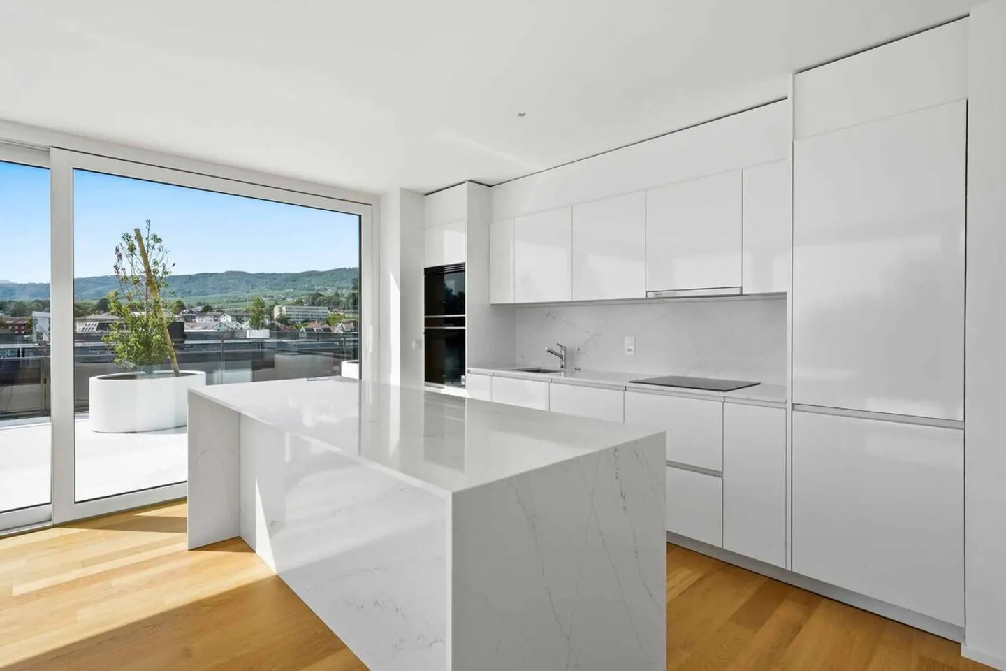 Magnificent new penthouse of 5.5 rooms  Exclusive rooftop at 360° - Photo 9 of 13