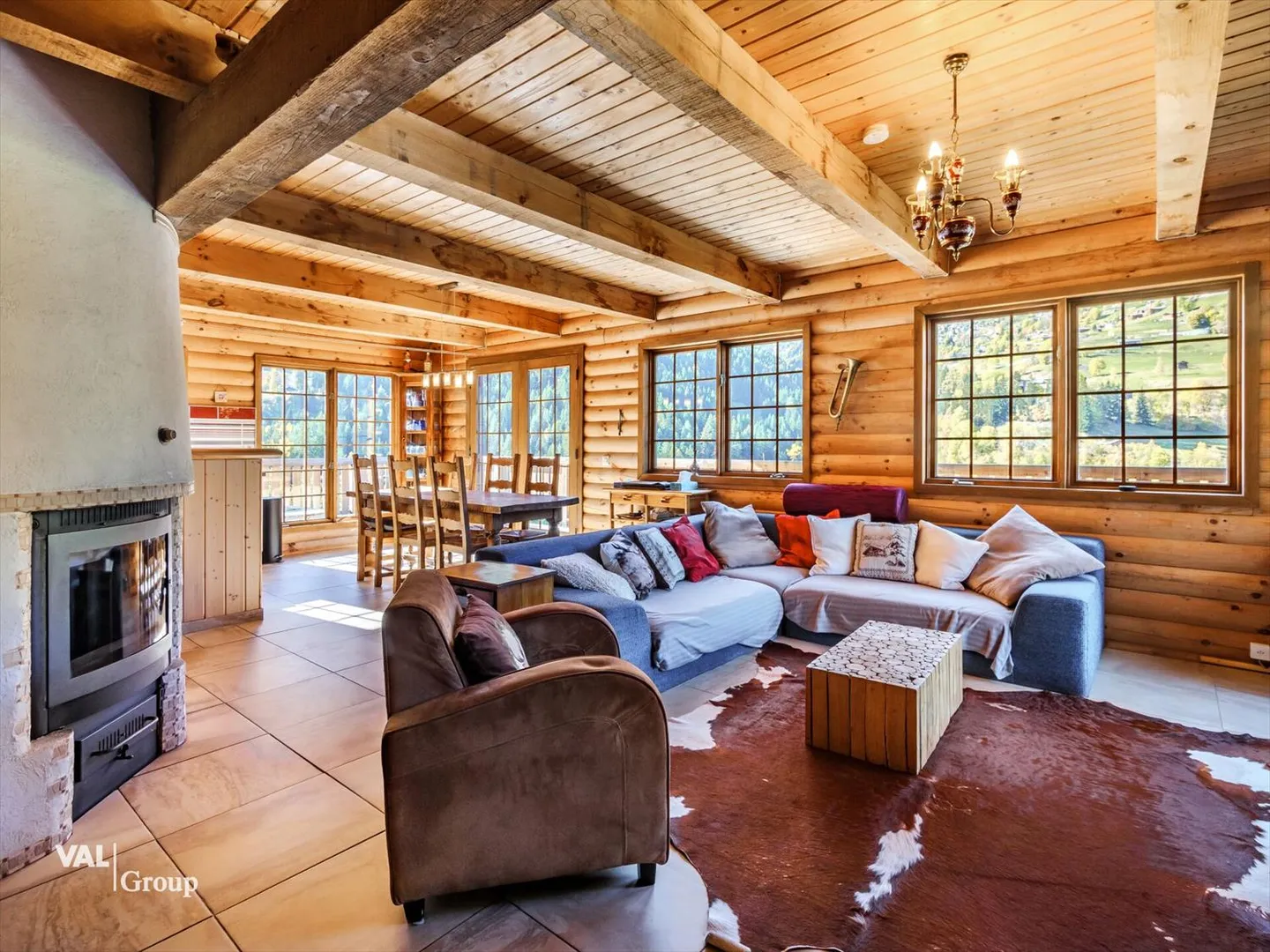 Wunderschönes "kanadisches" Chalet für Naturliebhaber (6,5 + 3,5 Zimmer) - Foto 5 von 13