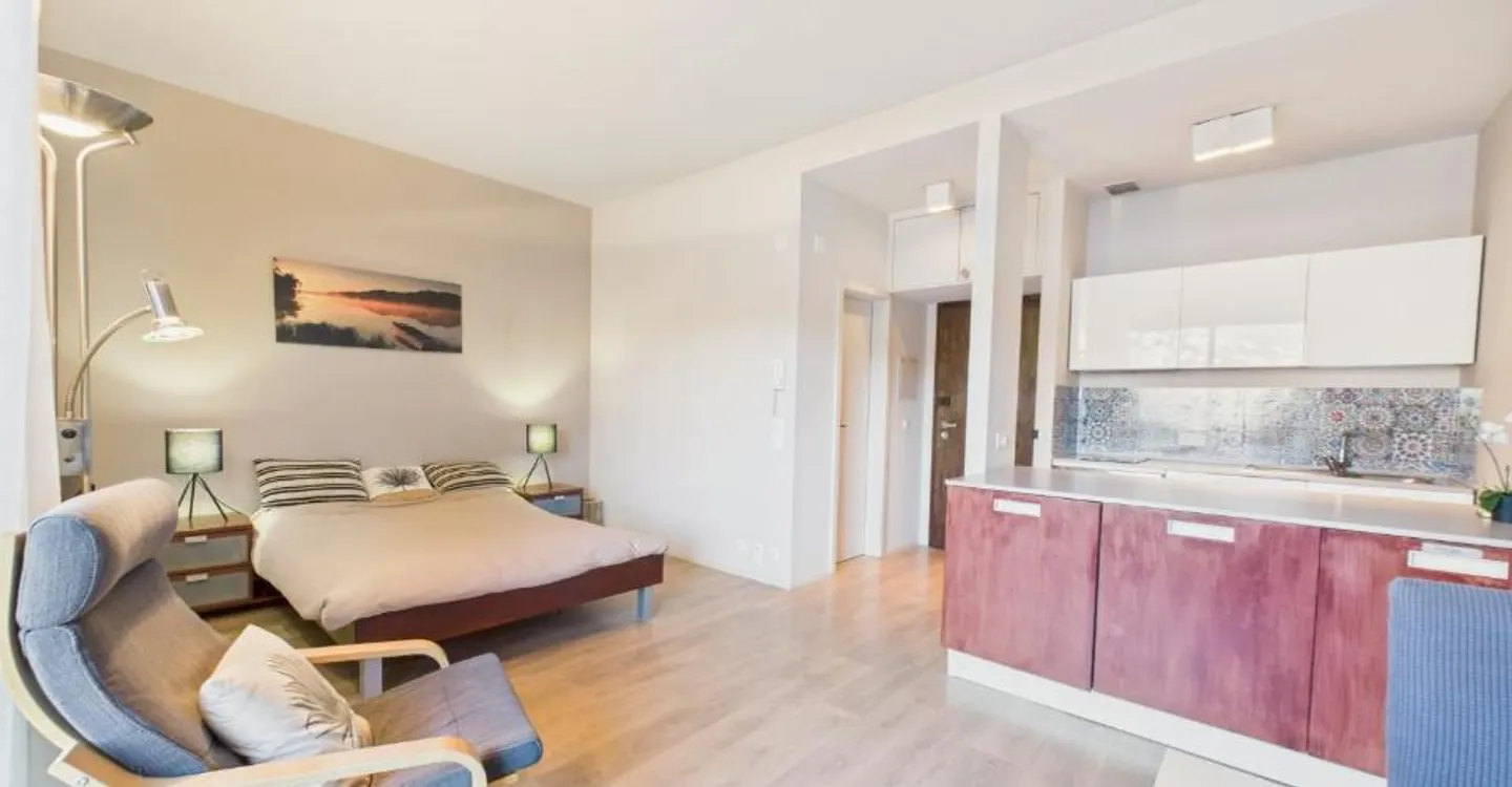 Paradiso: elegante 1.5 locali ristrutturato fronte lago, ideale anche come investimento - Foto 4 von 12