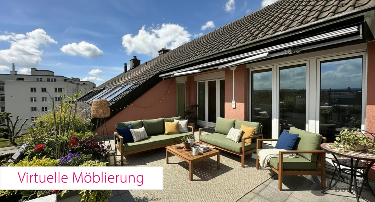 Charmante Dachwohnung - Foto 12 von 14