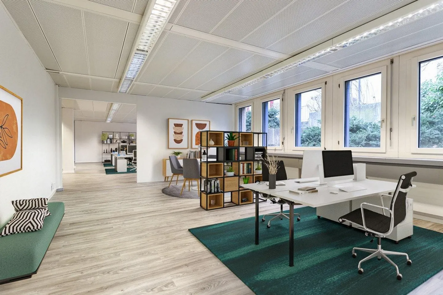 Modernes Büro im Mattenhof - Foto 3 von 12