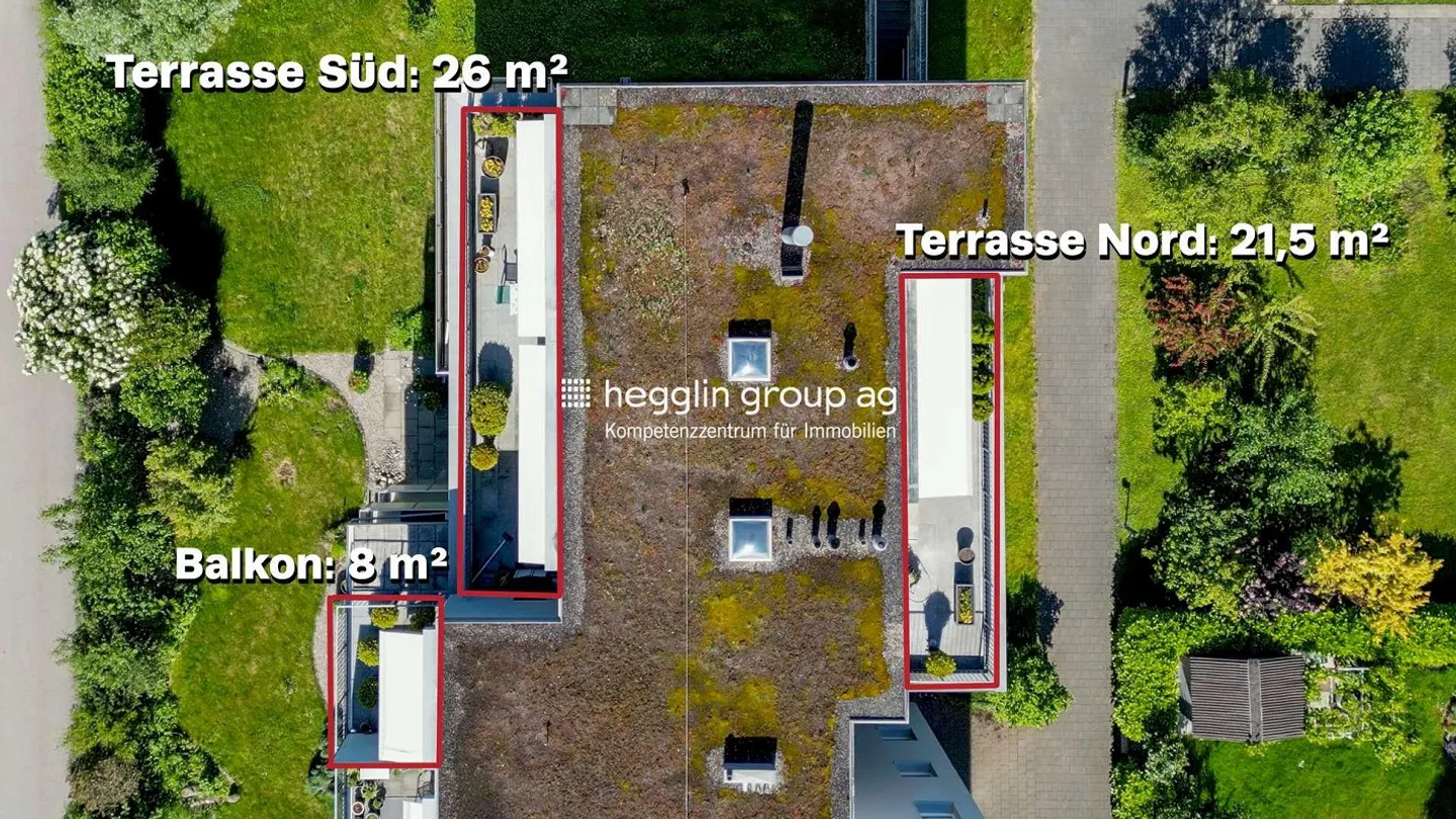 One-time purchase price: Penthouse apartment under residential rights far below market price - Photo 12 of 13