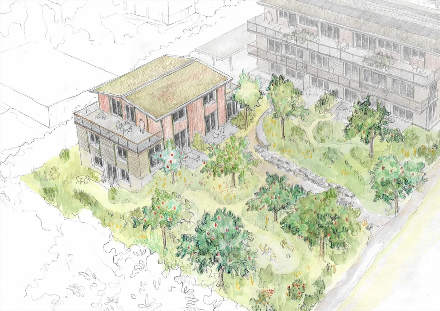 Naturel. Moderne. Maison. Le début de la construction a eu lieu! - Photo 5 sur 6