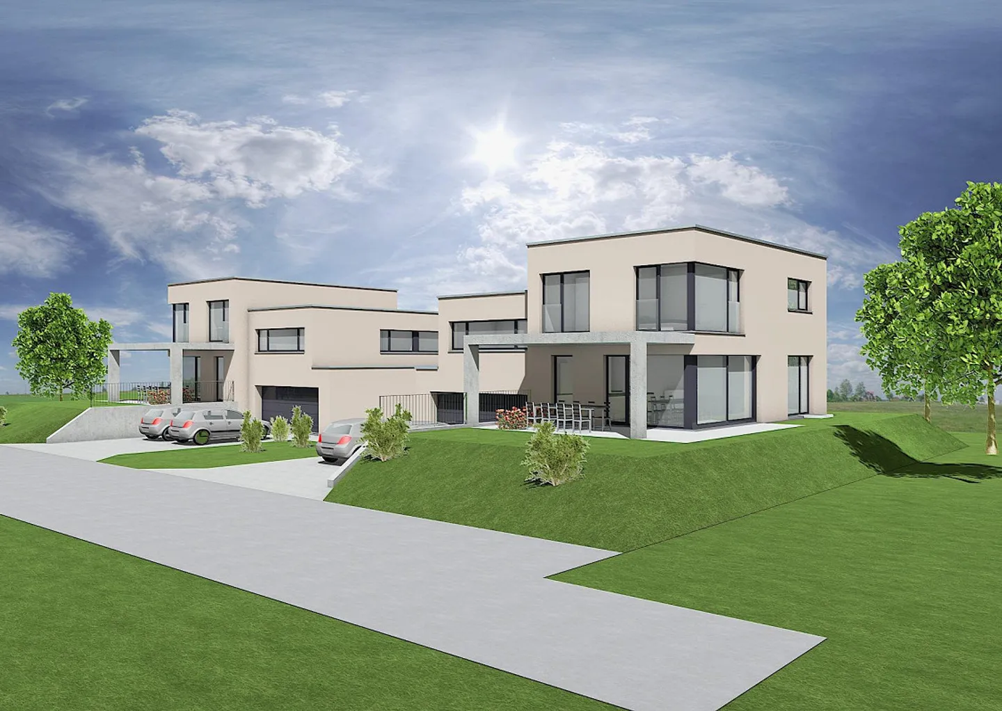 Casa unifamiliare di 5 ½ stanze di nuova costruzione in un tranquillo quartiere residenziale - Foto 1 di 5