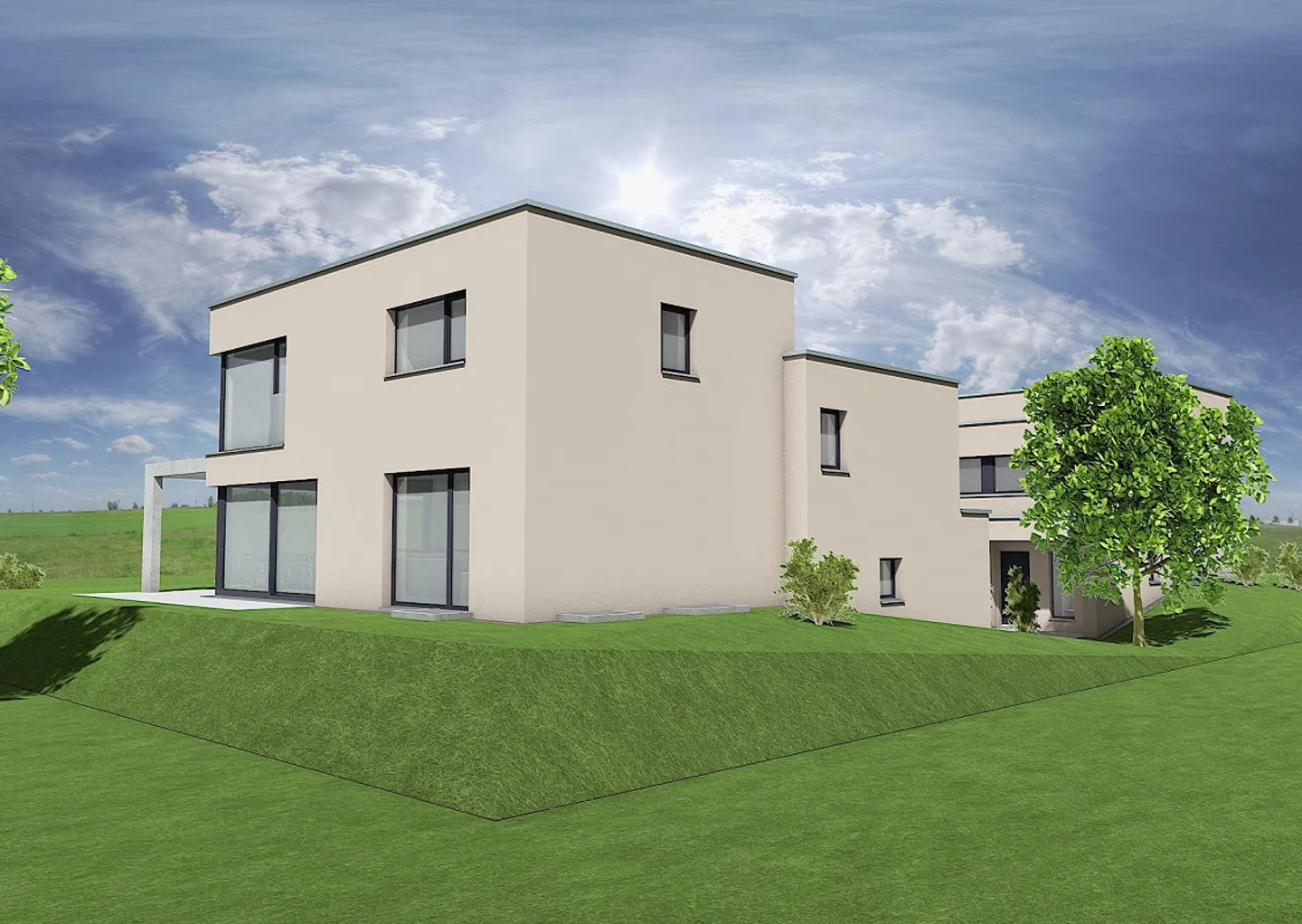 Casa unifamiliare di 5 ½ stanze di nuova costruzione in un tranquillo quartiere residenziale - Foto 2 di 5