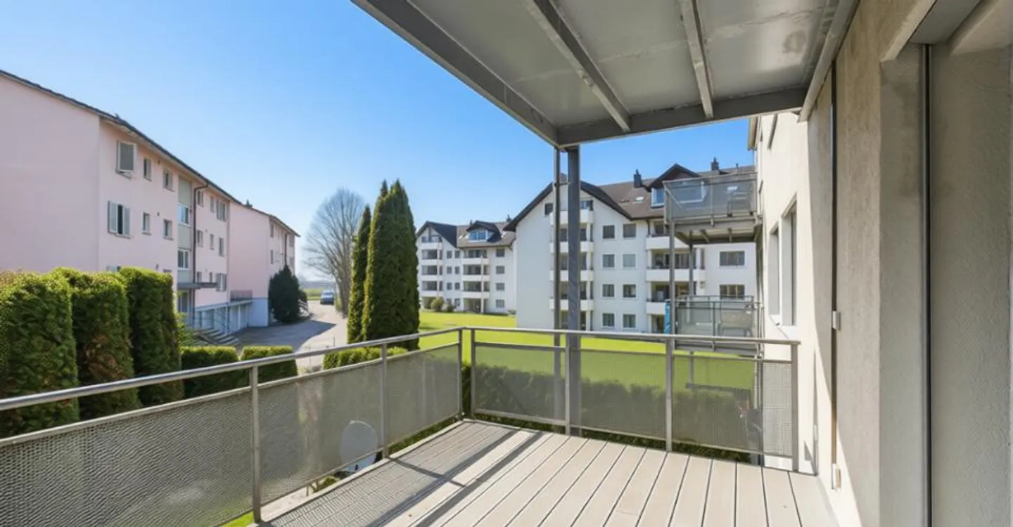 Gemütlicher Schwedenofen und Terrasse mit Garagenbox inklusive - Foto 6 von 6