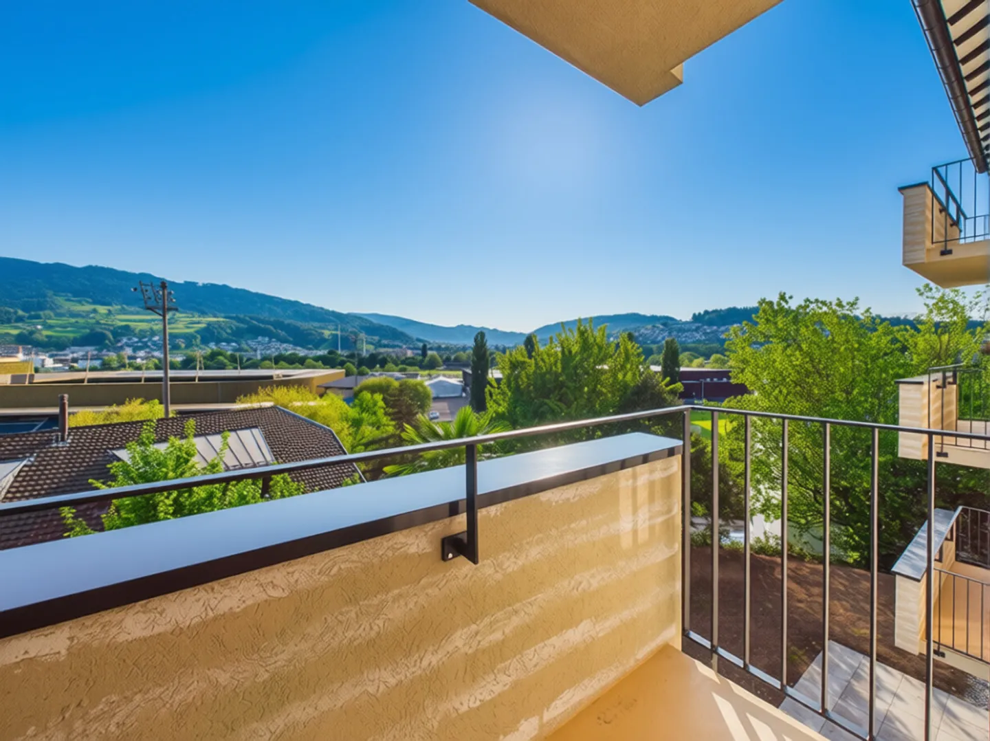 Appartement 2.5 pièces récemment rénové avec balcon, Lucerne - Photo 8 sur 9