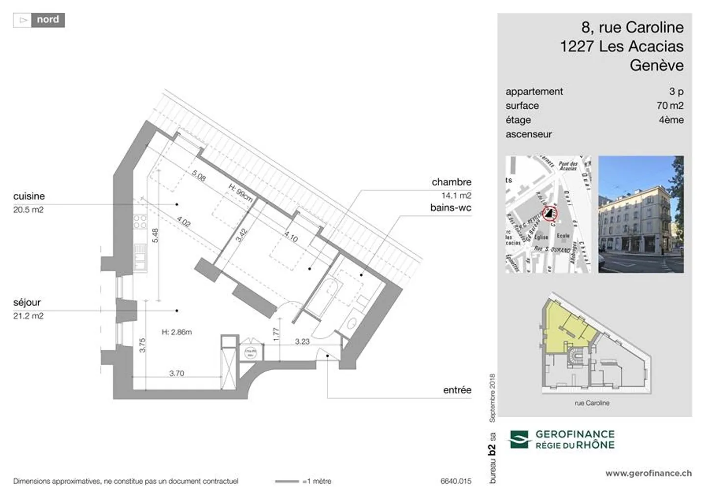 Luminoso appartamento mansardato di 3 stanze - Foto 7 di 7