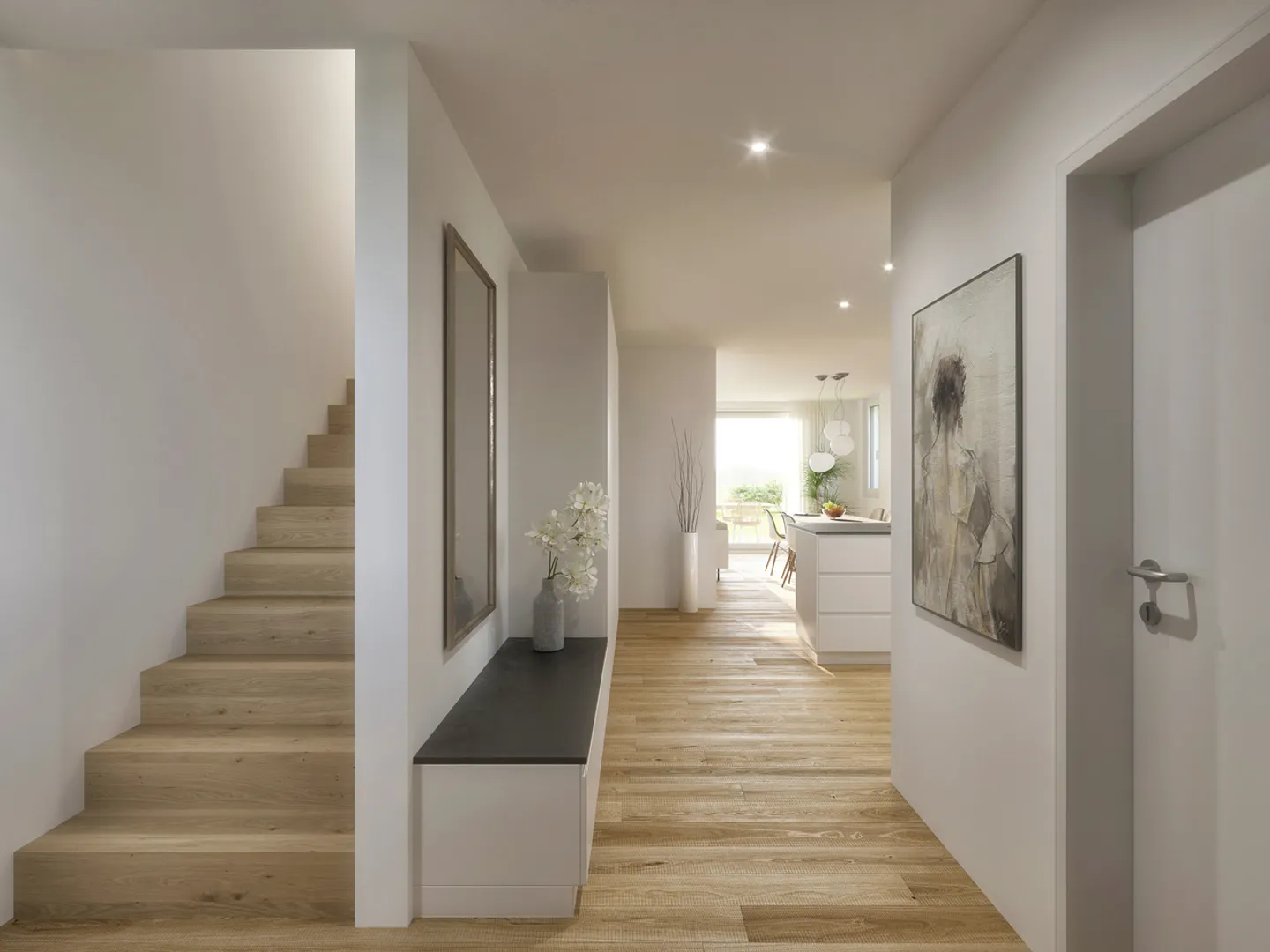 Neubauprojekt Fasanenweg mit zwei 6.5-Zimmer-Doppelhäuser: Haus A - Foto 2 von 6