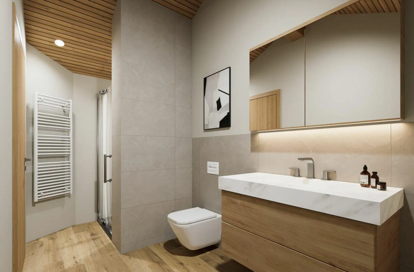 HAUFEN 145 - Appartement 3.5 pièces au rez-de-chaussée avec vue imprenable - Photo 9 sur 10