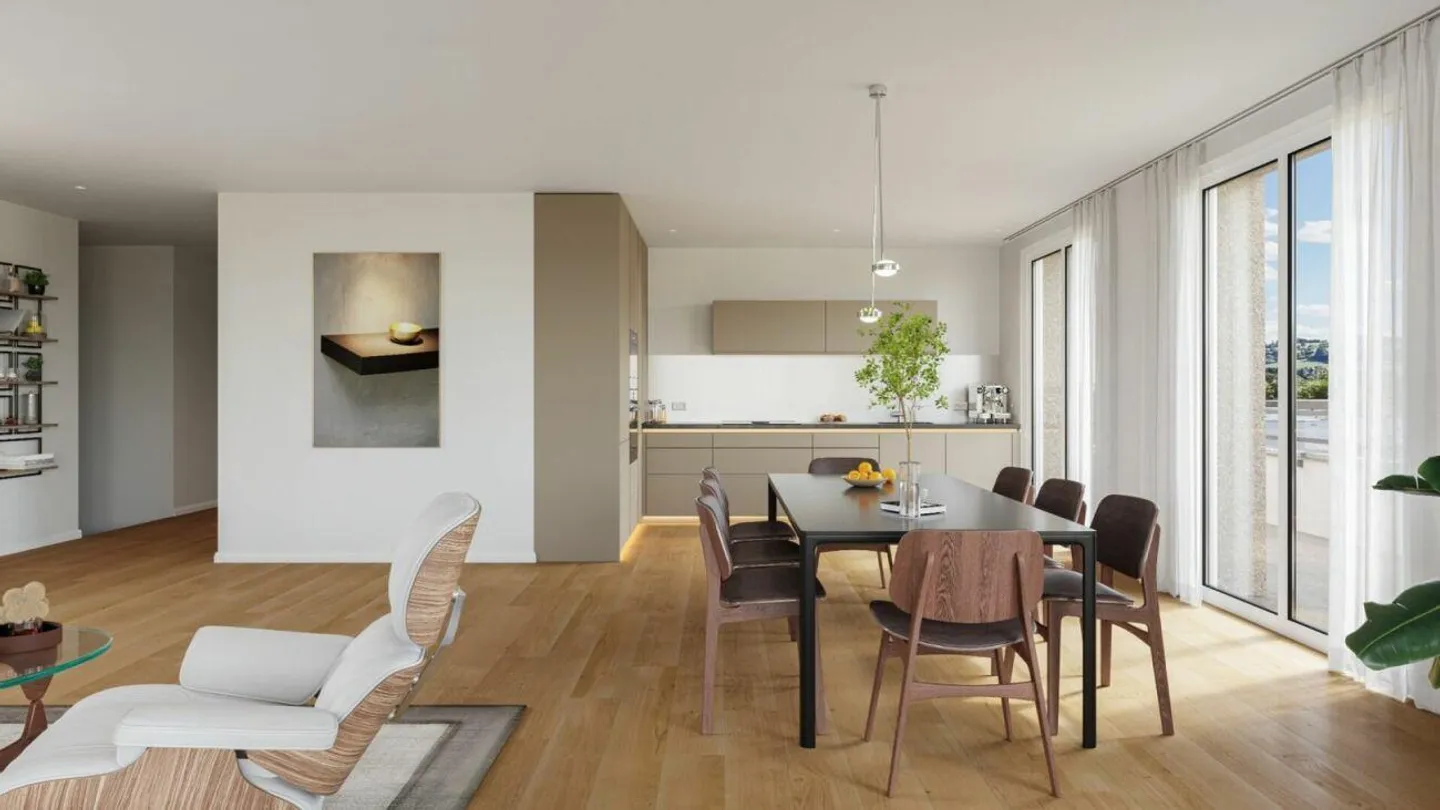 Penthouse Apartment near Sursee - Penthouse Feeling with a View - Photo 5 of 13