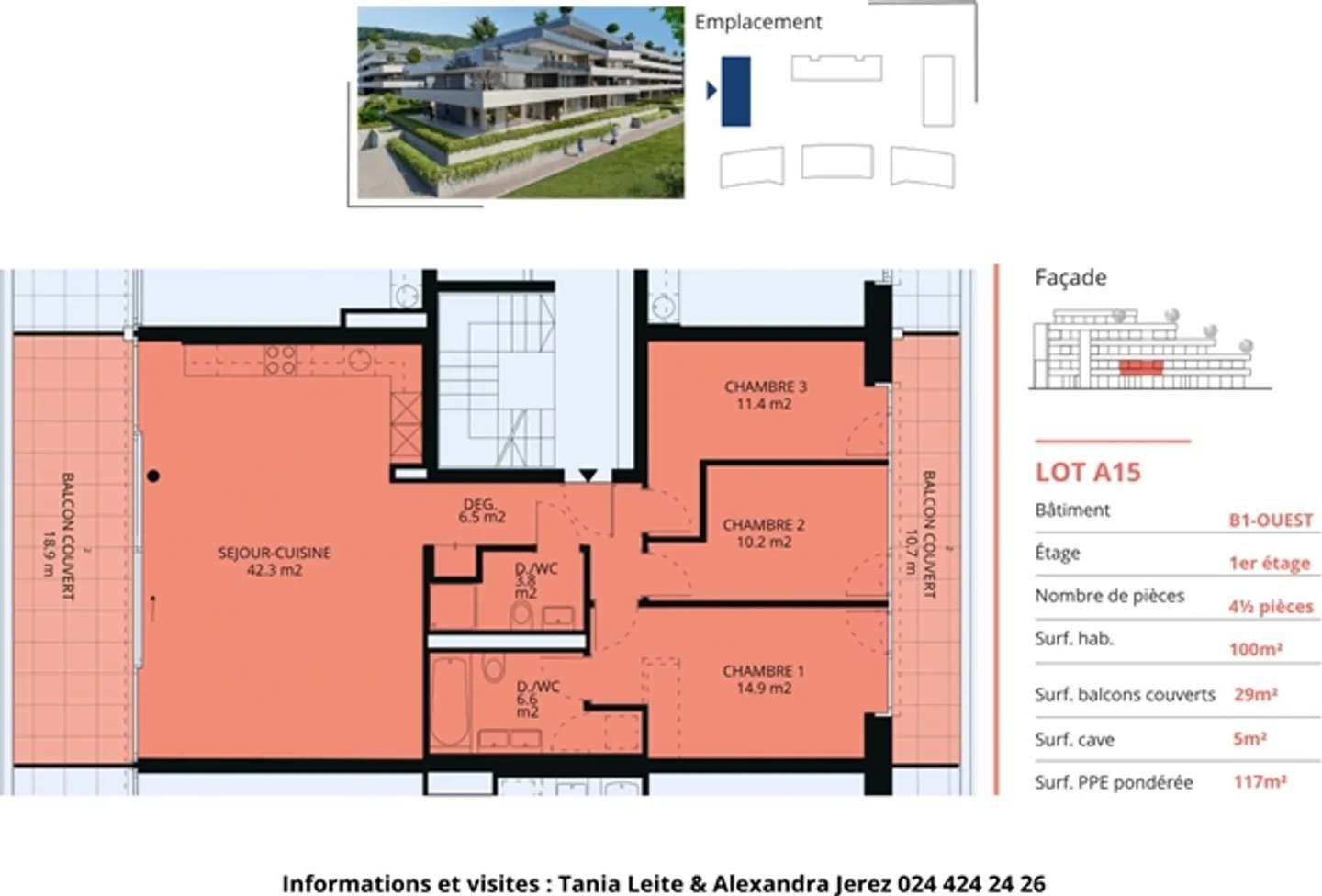 Nuova azione appartamento 4,5 stanze con balconi coperti - Foto 10 di 13