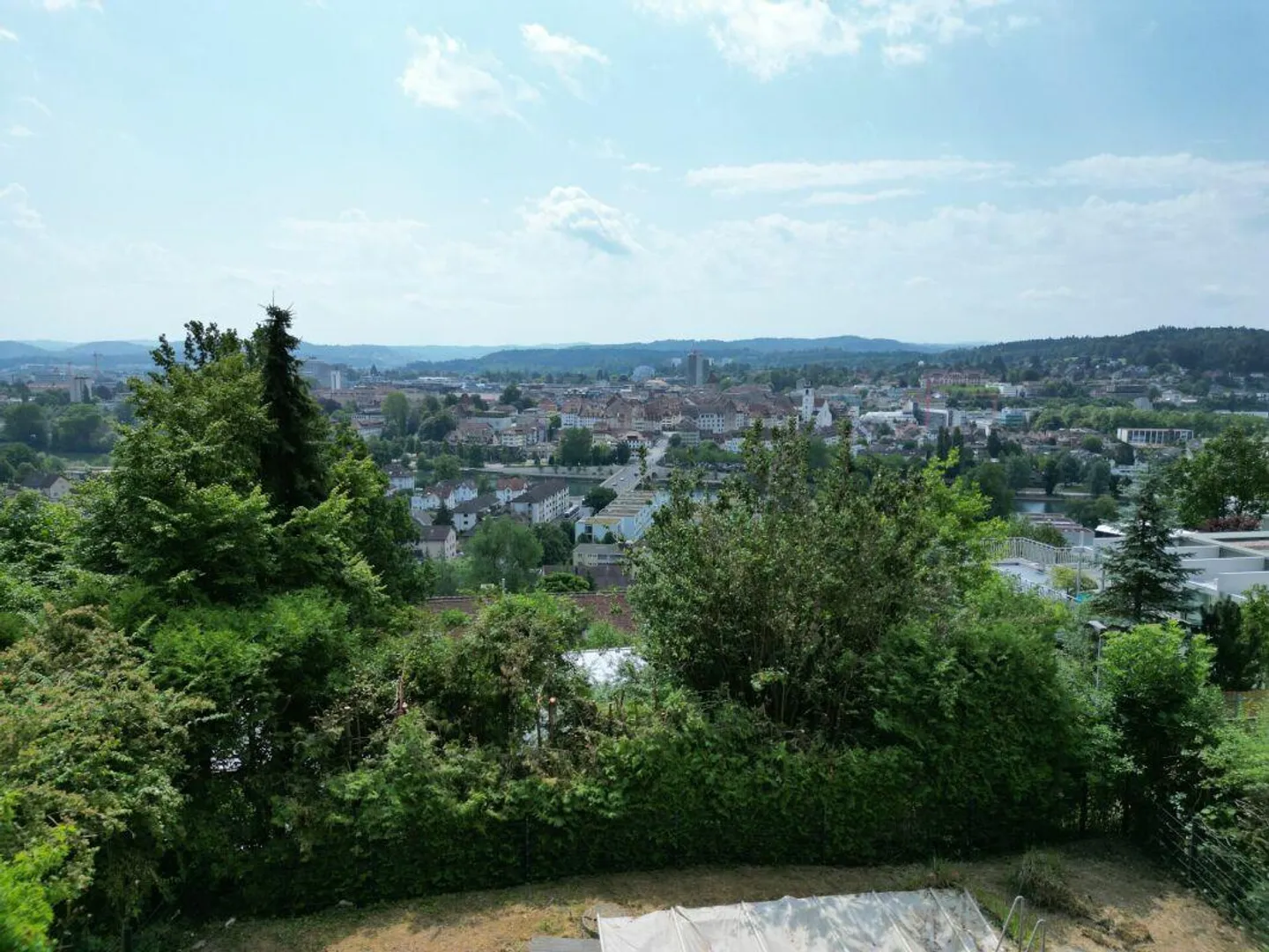 Exklusives Bauland mit Blick auf die Altstadt von Aarau und die Alpen - Foto 3 von 11