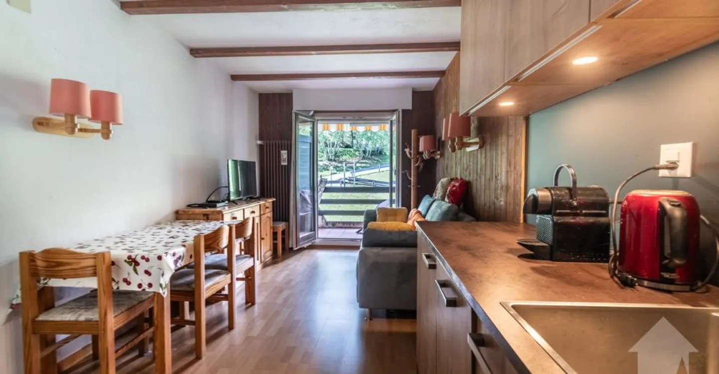 Torgon, grazioso bilocale nel residence Le Cleuset - Foto 1 di 11
