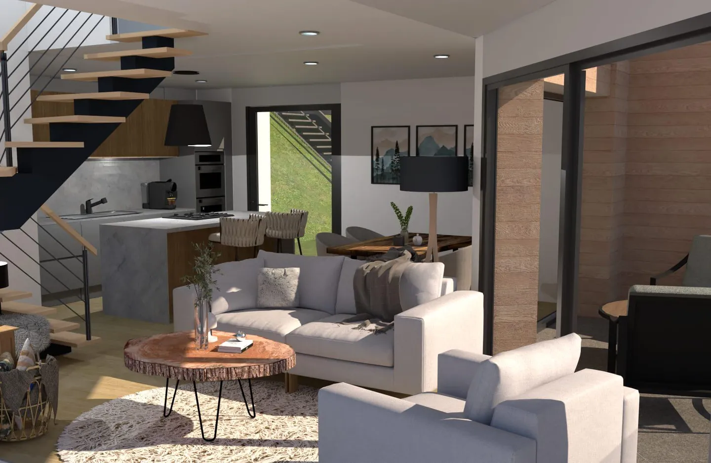 Nuova promozione di 4 chalet a Jaun-Gruyère - Foto 5 di 7