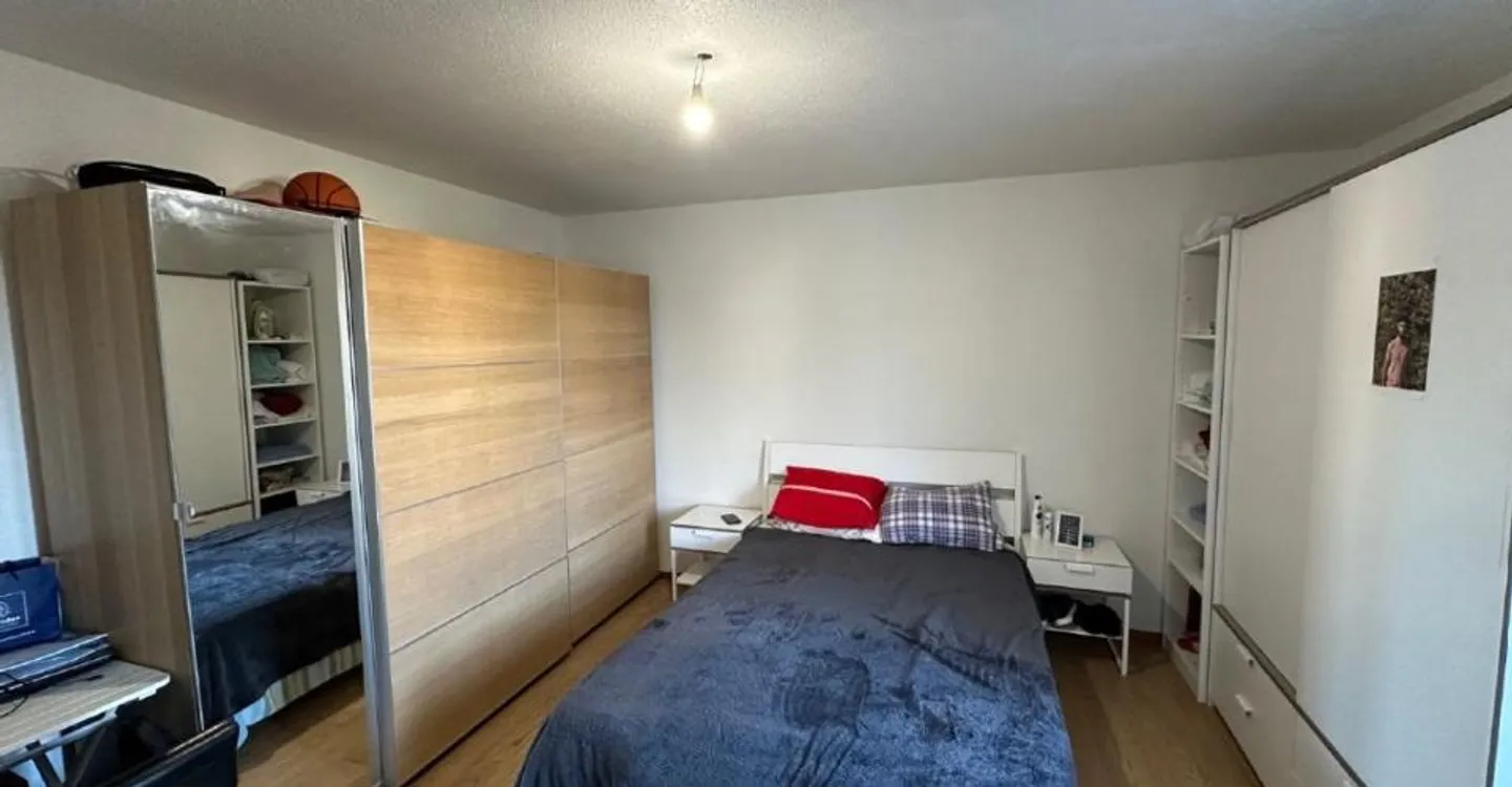Studio rénové avec balcons - Photo 4 sur 7