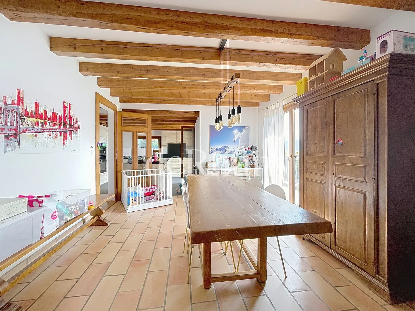 Bella villa indipendente con 6 camere e vista panoramica a Grandvaux! - Foto 4 di 13