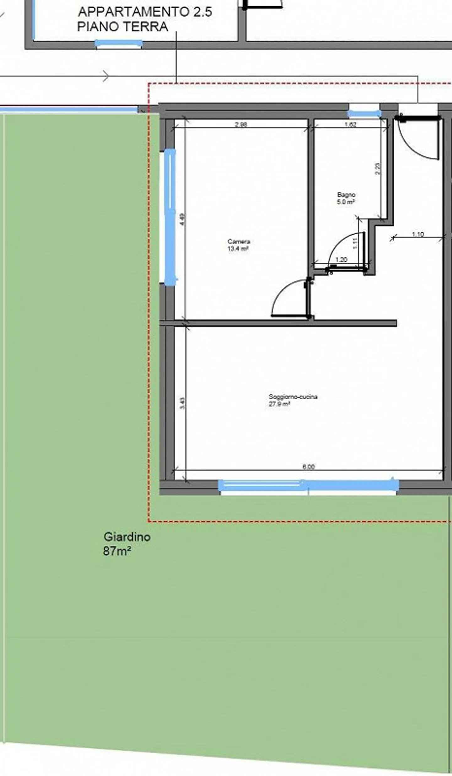 Moderne 2.5-Zimmer-Wohnung mit Garten - Foto 5 von 5