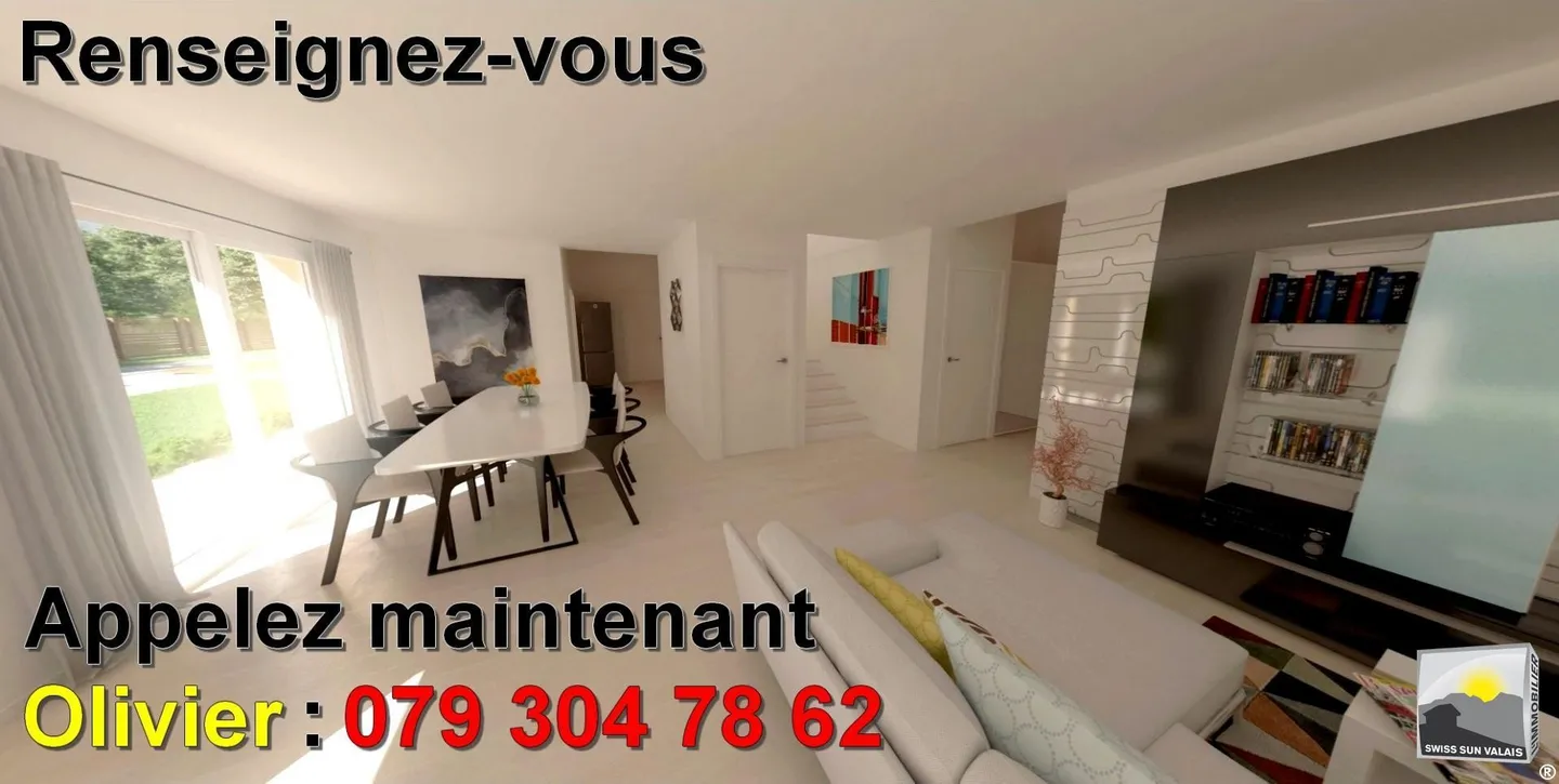 VALAIS / I am "BUTTERFLY" - Magnificent villa to be built 5.5 rooms of 225 m² - Photo 25 of 25