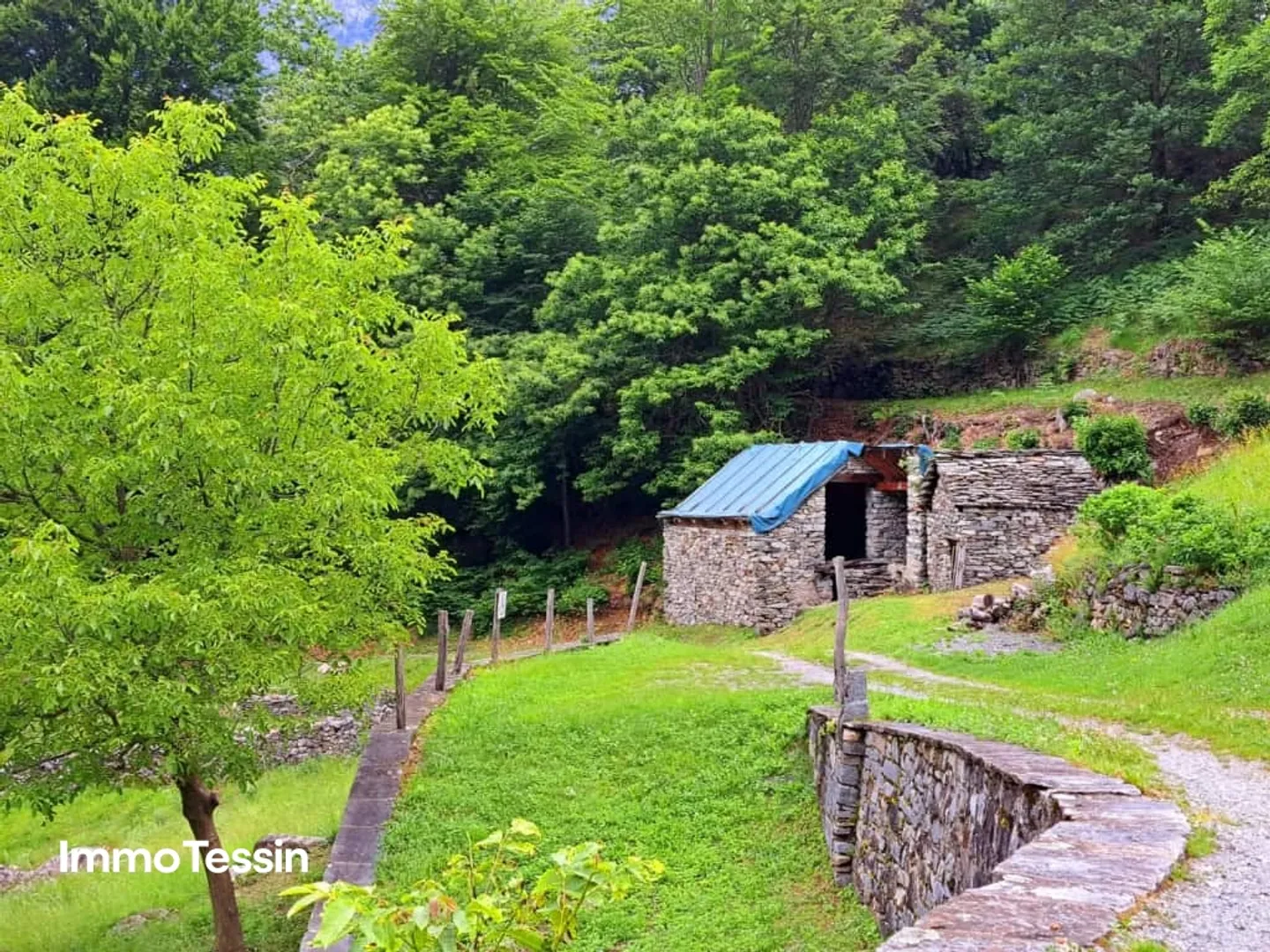 Votre rêve rustique à Maggiatal avec permis de construire - Photo 4 sur 13