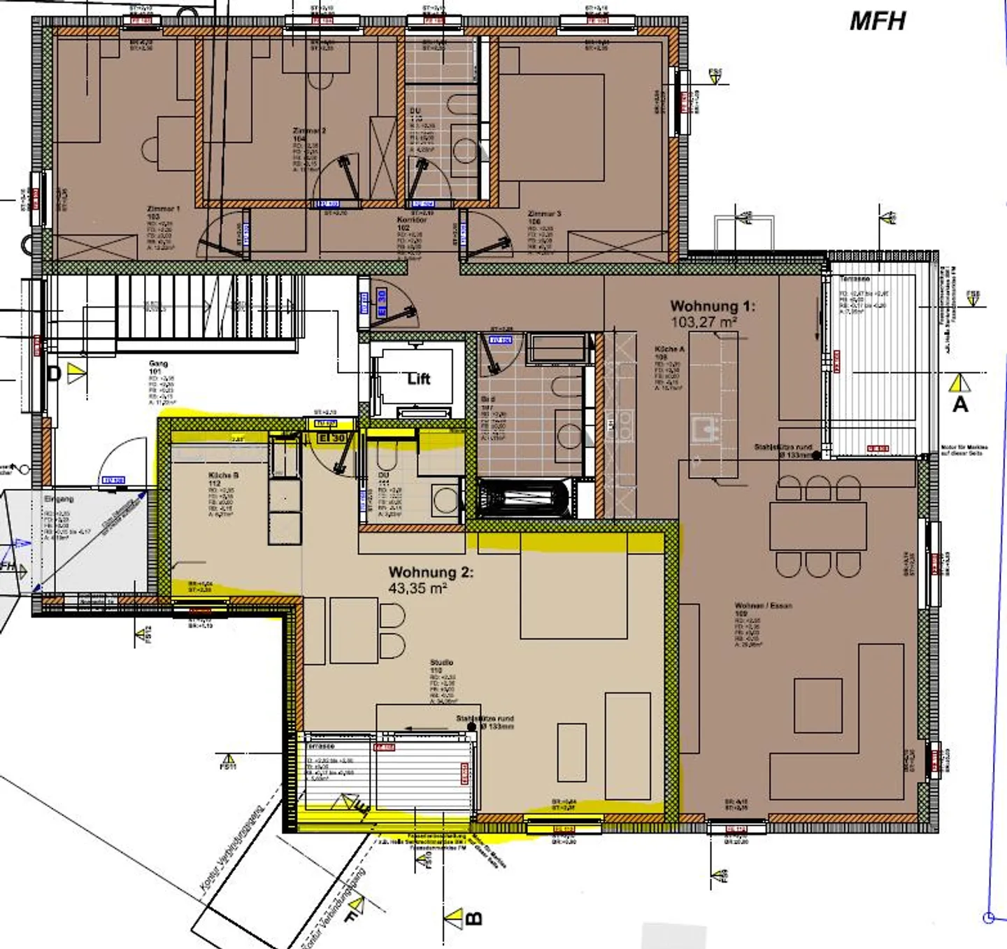 Bright, modern 1.5 room apartment - Photo 10 of 10
