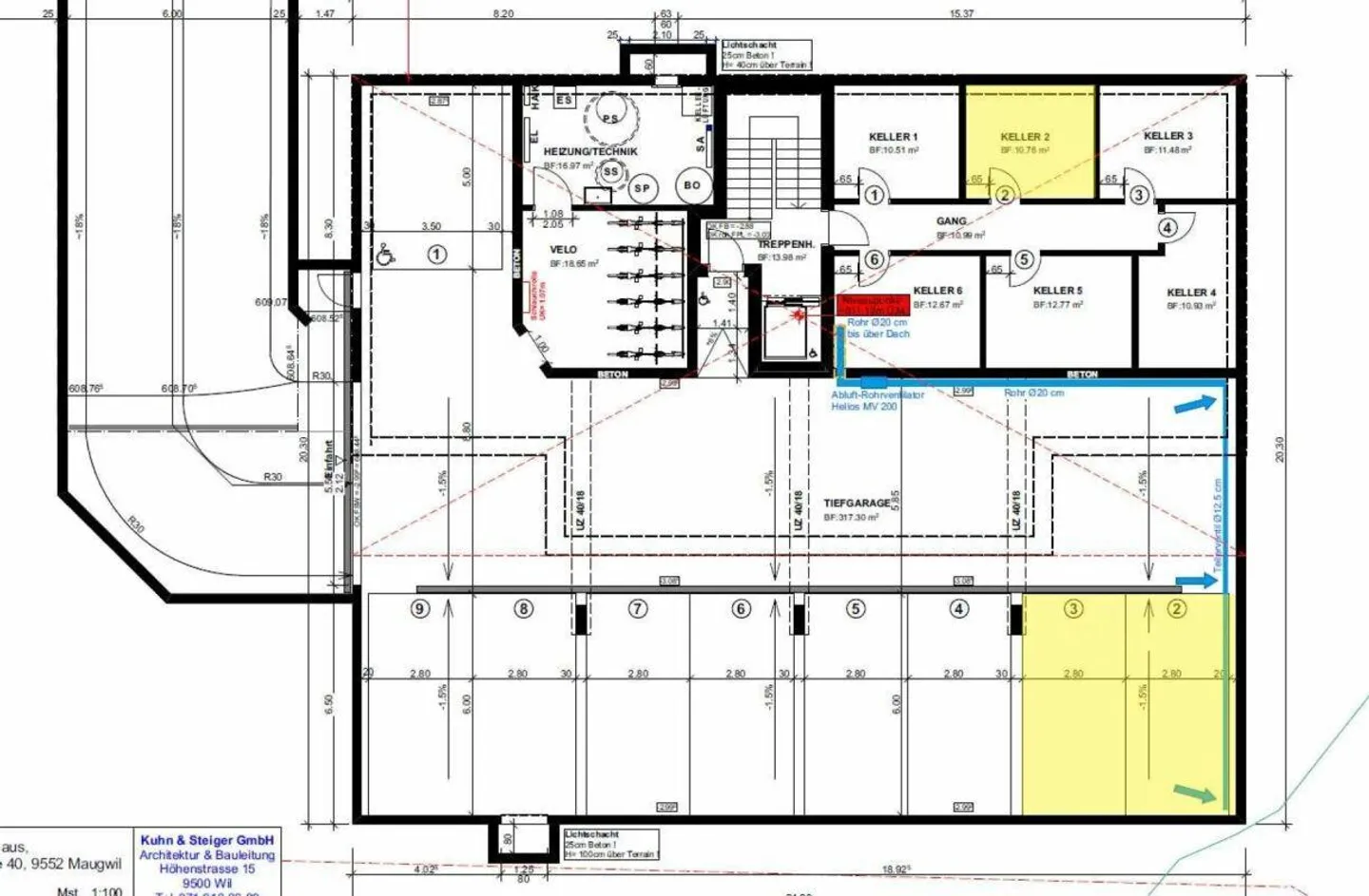 Affittasi appartamento di 3½ locali di prima occupazione a Maugwil /Comune fiscale di Wil ! - Foto 3 di 7