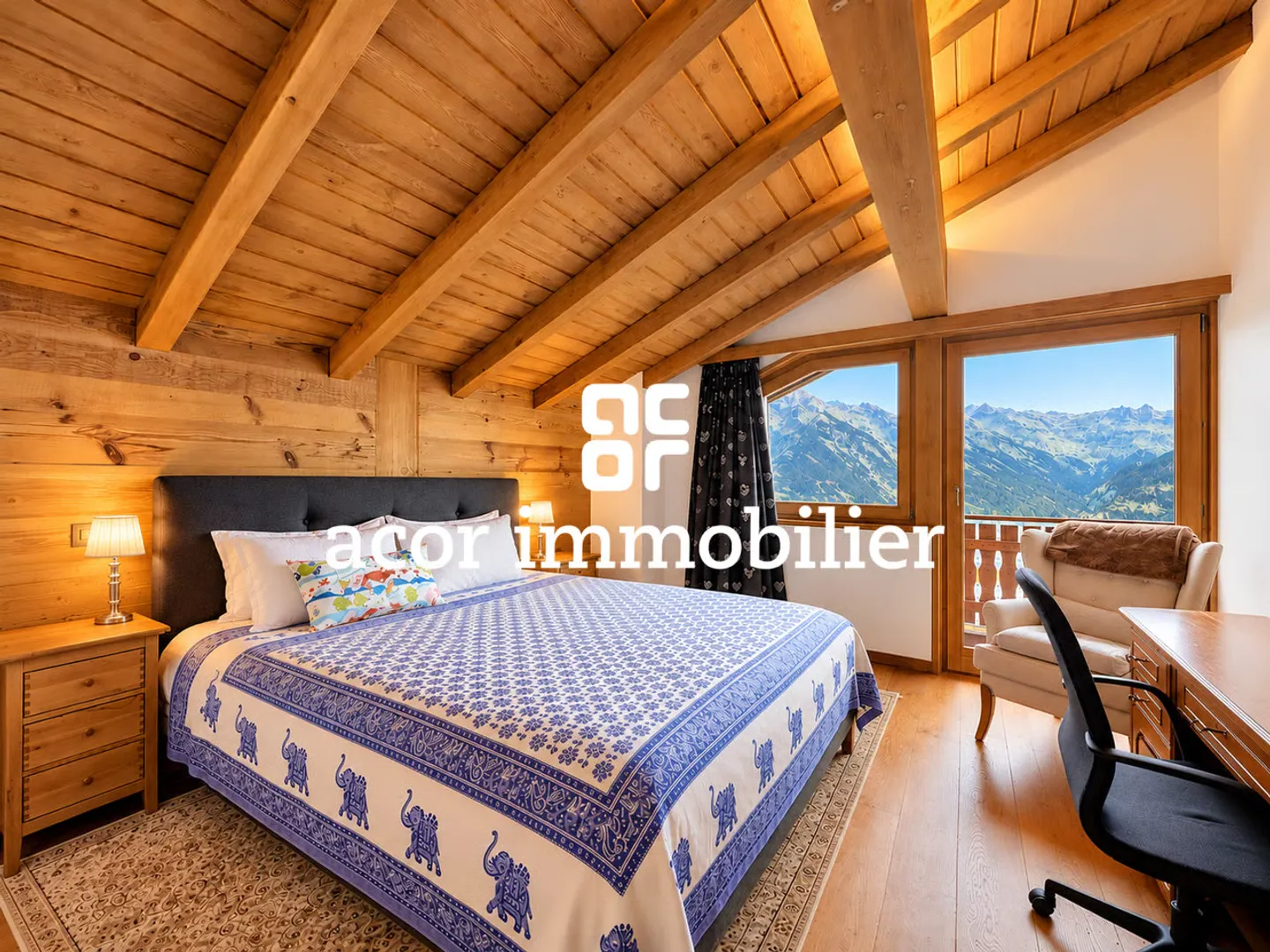 Chalet alpin de haut standing à Haute-Nendaz, au coeur des 4 Vallées - Photo 5 of 7