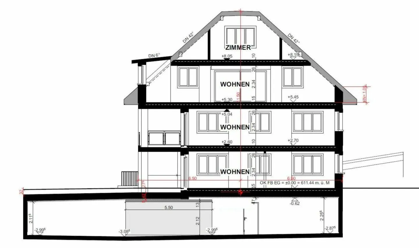 Affittasi appartamento di 3½ locali di prima occupazione a Maugwil /Comune fiscale di Wil ! - Foto 5 di 7